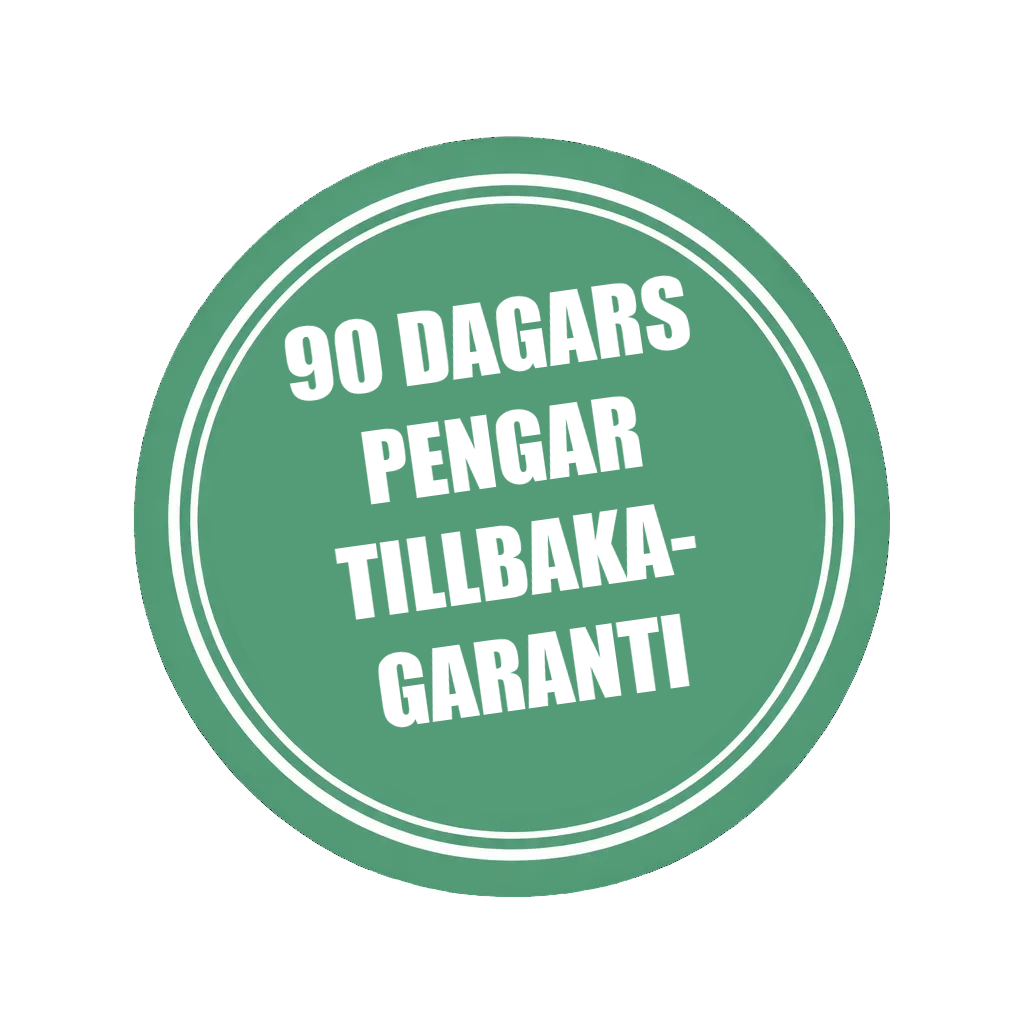 90 dagars pengar tillbaka-garanti